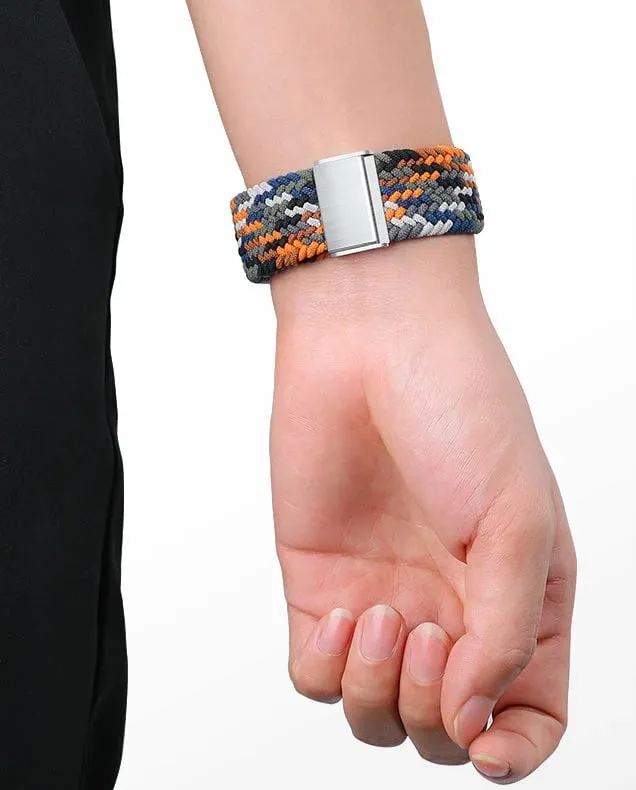 Rrip i thurur për Apple Watch Hurtel, Strap Fabric, përshtatet 38/40/41mm, shumëngjyrësh - 3