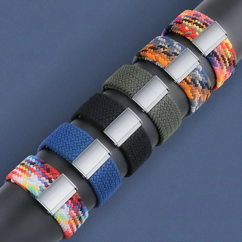 Rrip i thurur për Apple Watch Hurtel, Strap Fabric, përshtatet 38/40/41mm, shumëngjyrësh - 6