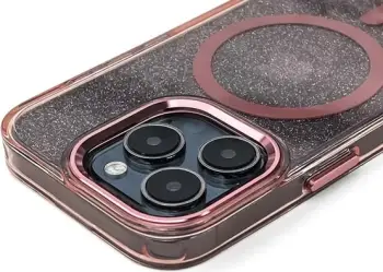 Mbështjellës Hurtel Glitter Case me MagSafe për Samsung Galaxy A26 5G, Rozë