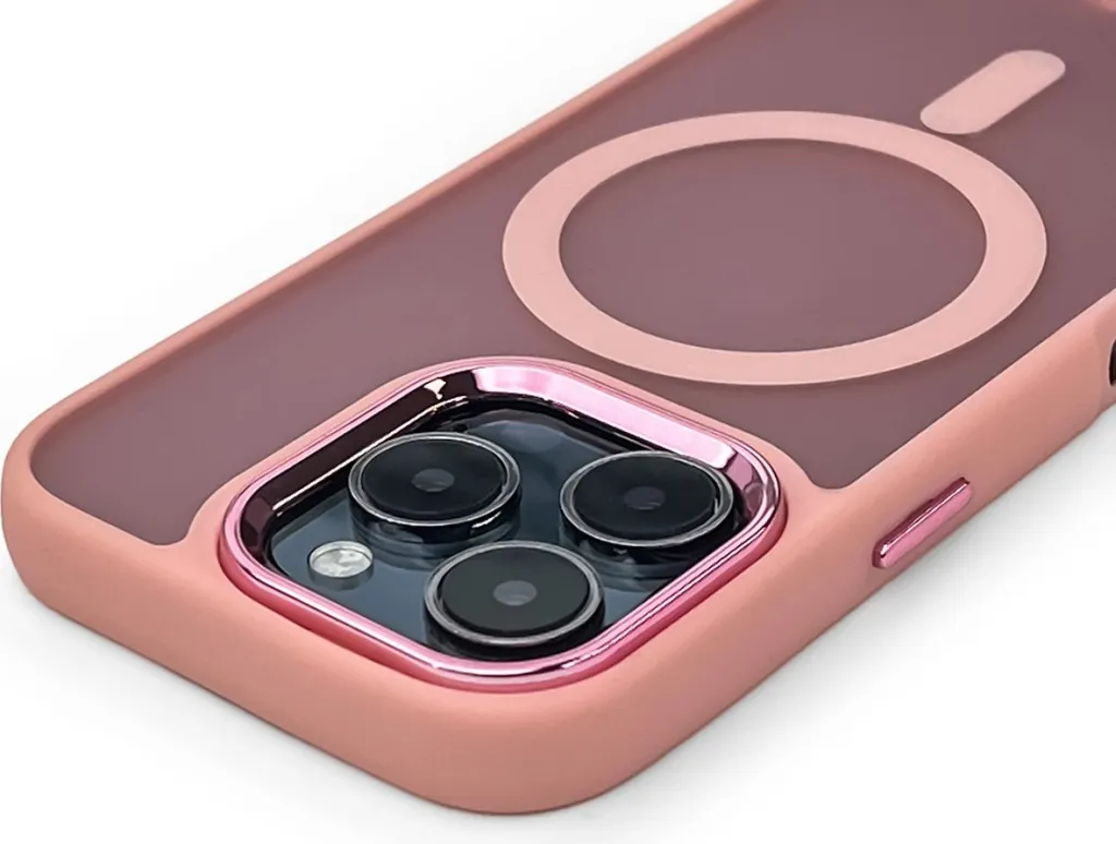 Mbështjellës Hurtel Fashion Case MagSafe për iPhone 16 Pro, rozë - 3