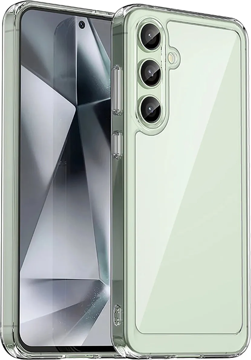 Mbështjellës Hurtel Outer Space Case për Samsung Galaxy S24 FE, Transparent - 1