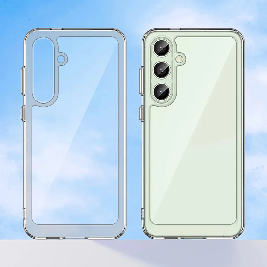 Mbështjellës Hurtel Outer Space Case për Samsung Galaxy S24 FE, Transparent - 3