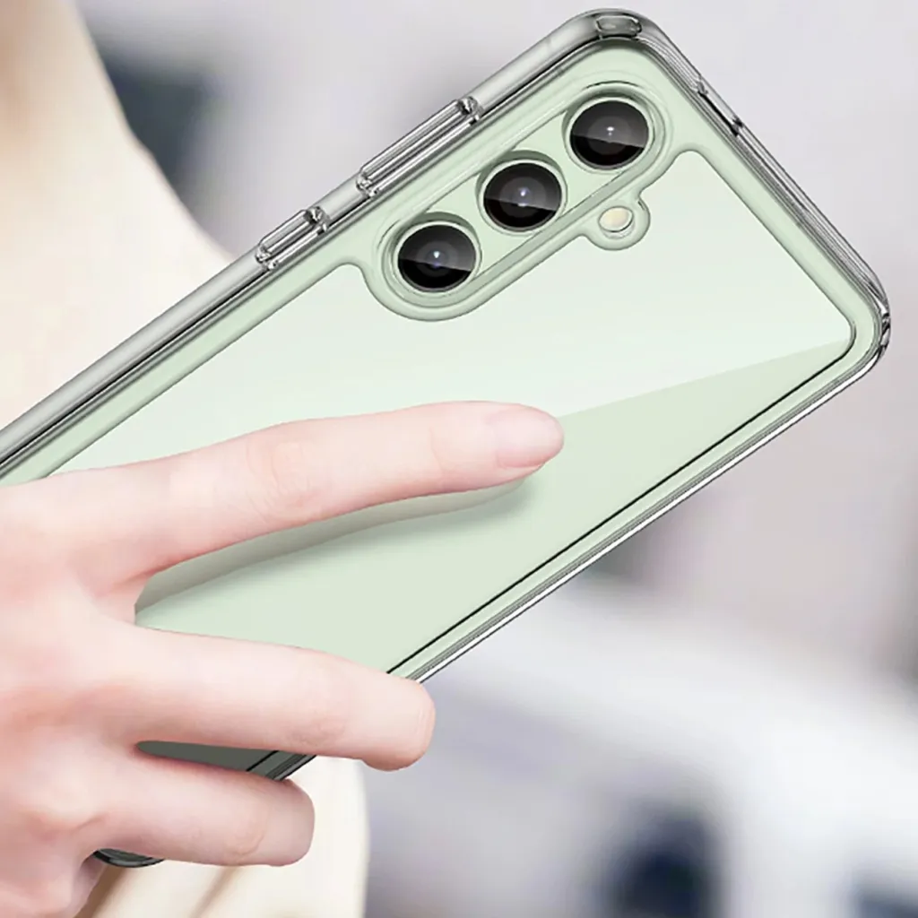 Mbështjellës Hurtel Outer Space Case për Samsung Galaxy S24 FE, Transparent - 4