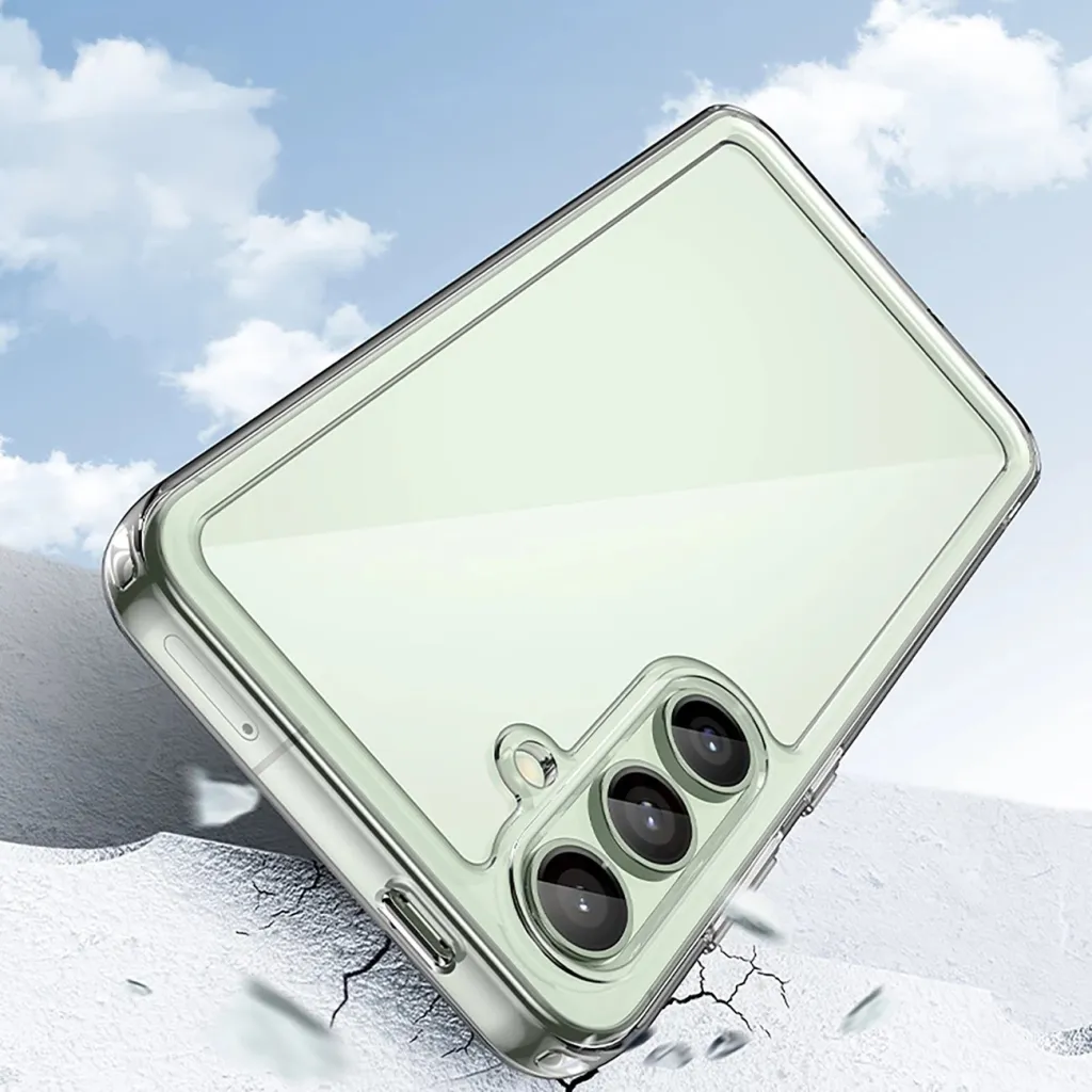 Mbështjellës Hurtel Outer Space Case për Samsung Galaxy S24 FE, Transparent - 7