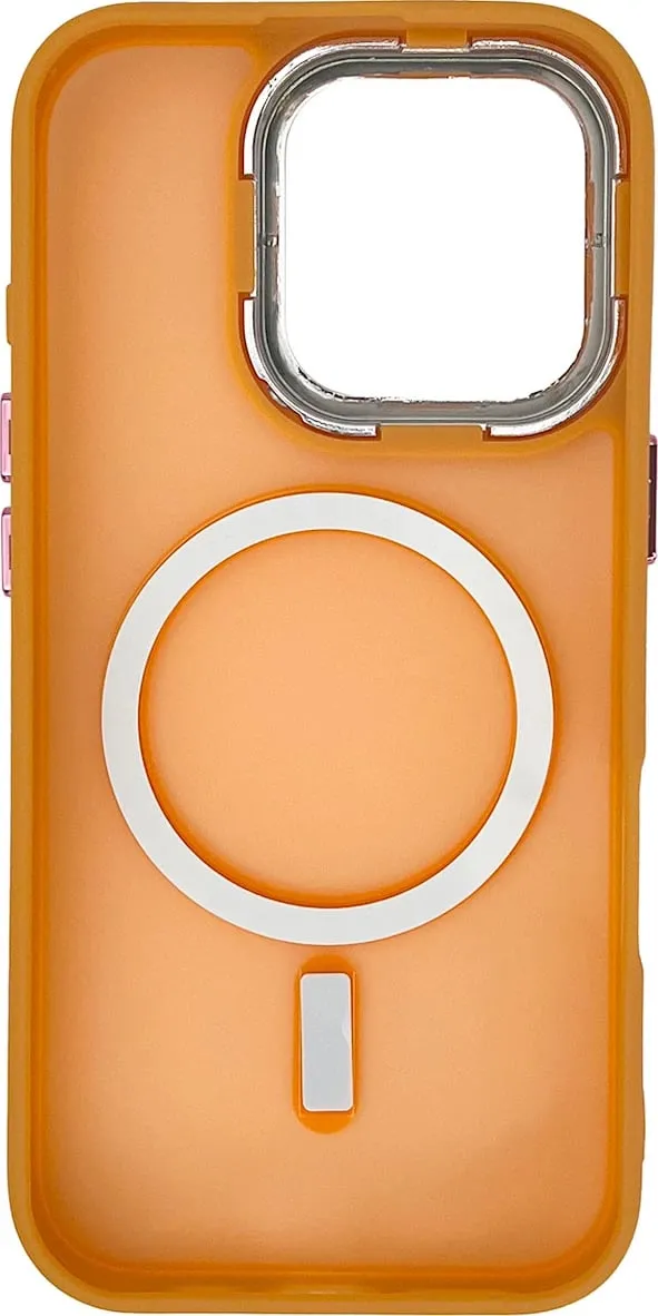 Mbështjellës Hurtel MagSafe për iPhone 16 Pro Max, portokalli - 2