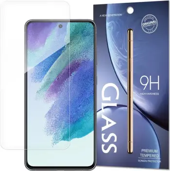 Mbrojtës xhami i temperuar Hurtel për Samsung Galaxy S21 FE, 9H, paketim zarf