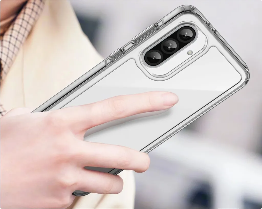 Mbështjellës Hurtel Outer Space Case për Samsung Galaxy A26, Transparent - 5