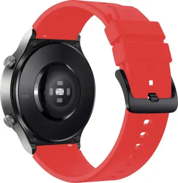 Rrip silikoni për Huawei Watch GT 2/3/4/2 Pro/3 Pro/4 Pro/GT 2e 46mm Hurtel, Kuq