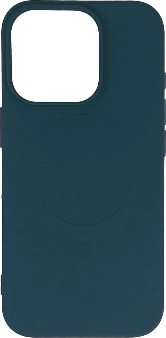 Mbështjellës Hurtel Liquid Silicone Case MagSafe për iPhone 16 Pro Max, blu e errët - 1