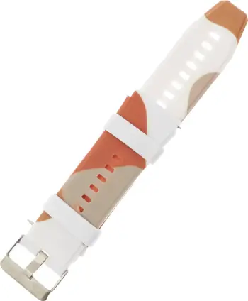 Rrip silikoni për Huawei Watch GT2 Pro Hurtel, Moro, 22 mm, Bardhë/Kuqe/Gri