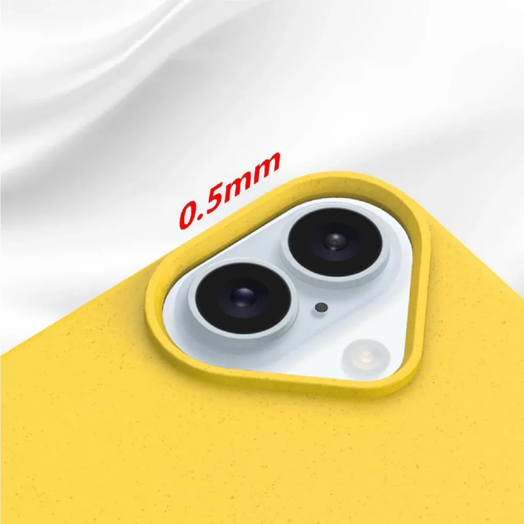 Mbështjellës Hurtel Multiple Color Wheat Case MagSafe për iPhone 16 Pro, e verdhë - 2