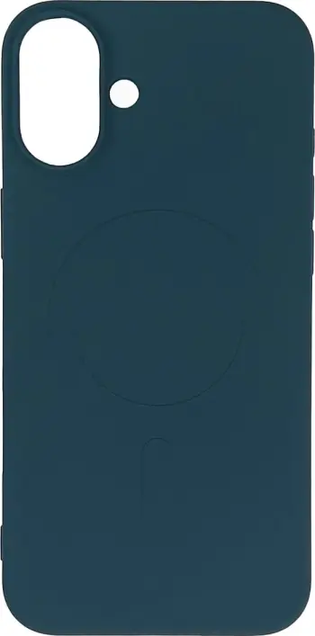 Mbështjellës Hurtel Liquid Silicone Case me MagSafe për iPhone 16e, Kaltër