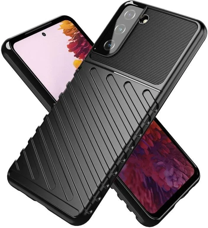 Mbështjellës Hurtel Thunder Case për Samsung Galaxy S22+, i zi - 11