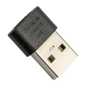 Adapter Jabra USB-C në USB-A, USB 3.2, i zi