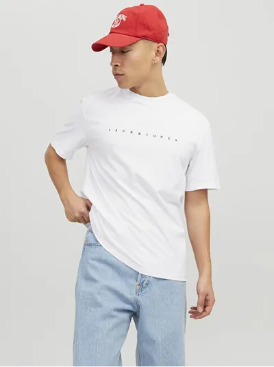 Maicë për Meshkuj Jack & Jones, L, e bardhë - 2