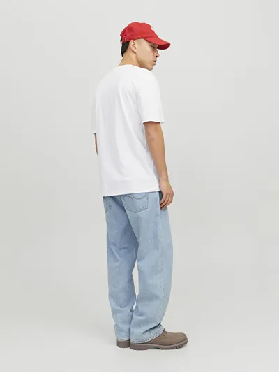 Maicë për Meshkuj Jack & Jones, L, e bardhë - 3