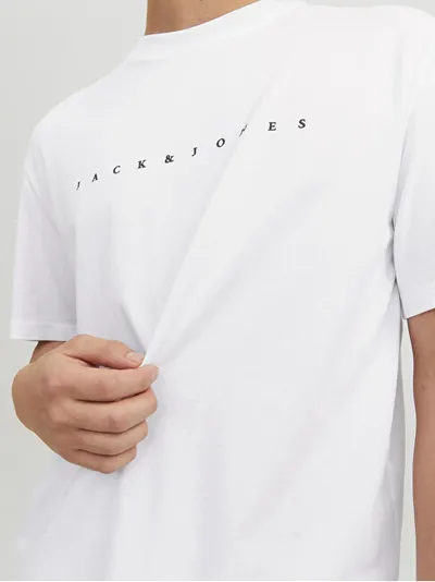 Maicë për Meshkuj Jack & Jones, L, e bardhë - 4