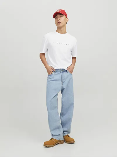 Maicë për Meshkuj Jack & Jones, L, e bardhë - 6