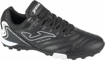Këpucë futbolli Joma Maxima 2501 TF, për bar sintetik, shollë gome, të zeza