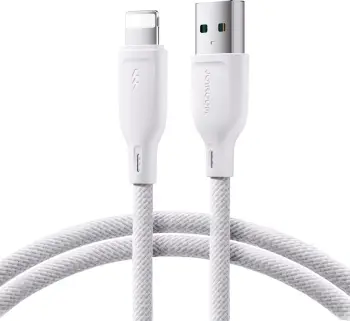 Kabllo Joyroom Multi-Color Series S-A34, USB-A në Lightning, 1m, 3A, Bardhë