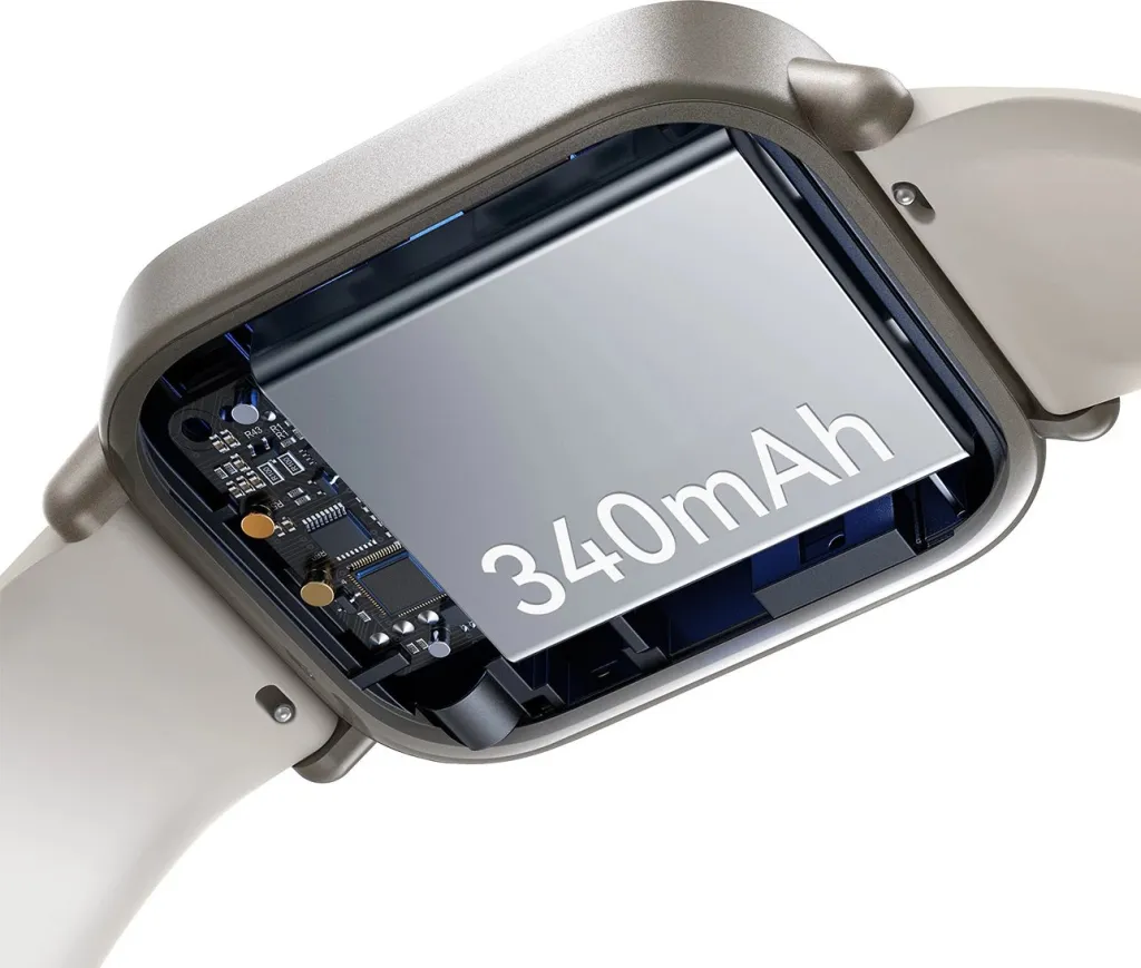 Smartwatch Joyroom Fit-Life JR-FT3S, 1.96", Bluetooth, 340 mAh, Titanium - 6