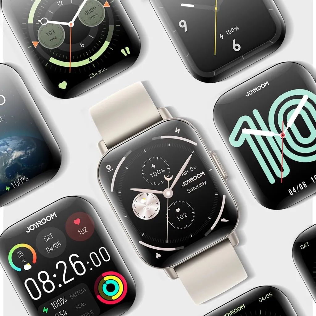 Smartwatch Joyroom Fit-Life JR-FT3S, 1.96", Bluetooth, 340 mAh, Titanium - 10