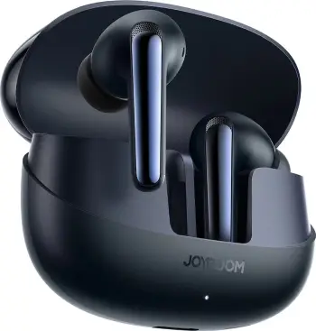 Kufje TWS Joyroom Funpods JR-FN2 me Bluetooth 5.4, ANC, IP54, të zeza