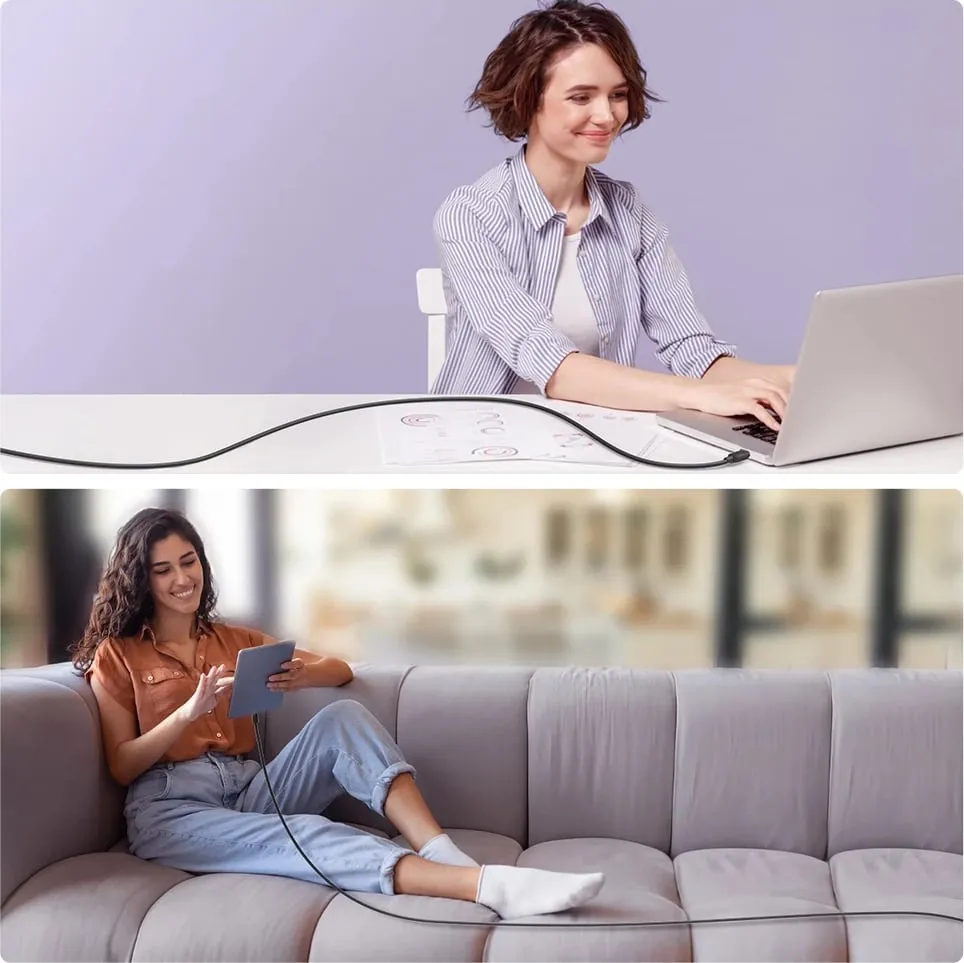 Kabllo Joyroom Multi-Color Series A14, Lightning në USB-A, 2m, 2.4A, e zezë - 5