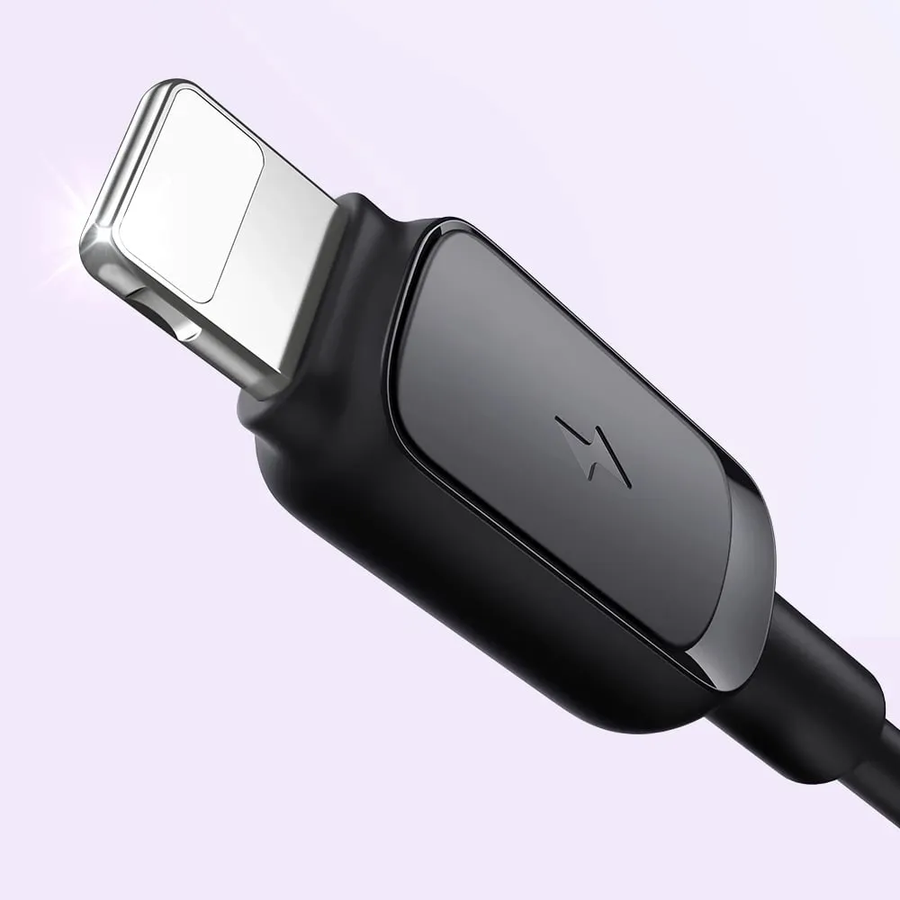 Kabllo Joyroom Multi-Color Series A14, Lightning në USB-A, 2m, 2.4A, e zezë - 8