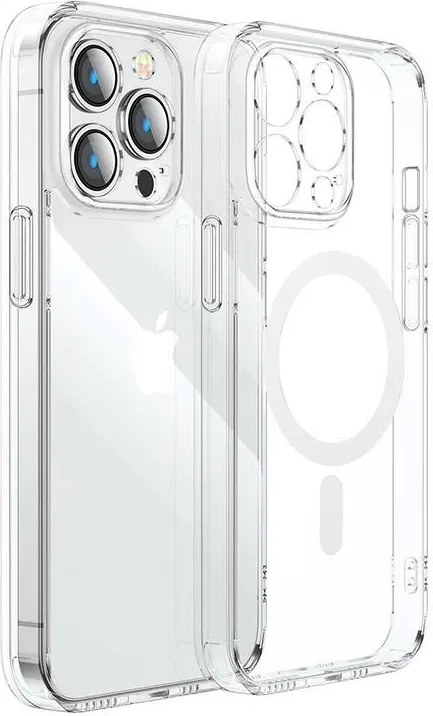 Mbështjellës Joyroom JR-14D5 për iPhone 14, transparent, magnetik - 1