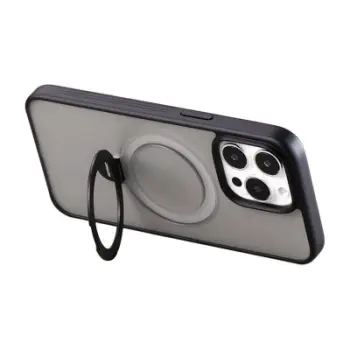 Mbështjellës magnetik me mbajtëse Joyroom JR-BP004 për iPhone 15, zi