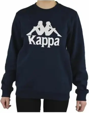 Bluzë sportive fëmijësh Kappa Sertum Junior 703797J-19-4024, pambuk përzierje, navy blue