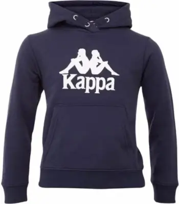 Hanorak për fëmijë Kappa Taino Kids Hoodie 705322J-821, përzierje pambuk poliestër, madhësia 140, blu navy