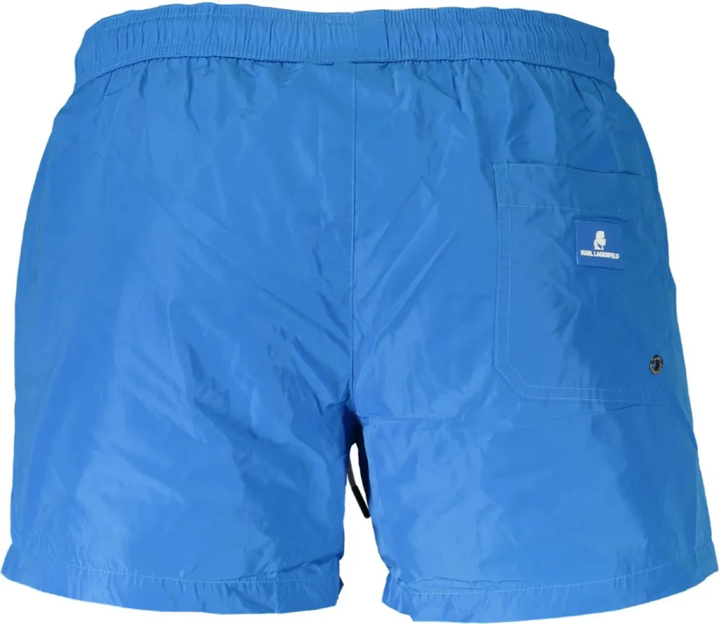 Të poshtme noti për meshkuj KARL LAGERFELD BEACHWEAR, blu e çelët - 2