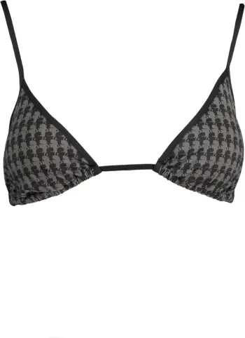 Bikine për femra KARL LAGERFELD BEACHWEAR, e zezë