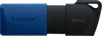 USB Kingston DataTraveler Exodia M, 64GB, USB 3.2 Gen 1, 2 copë, zi + kaltër