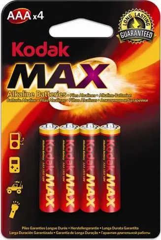 Bateri Kodak Max AAA / R03, 4 copë
