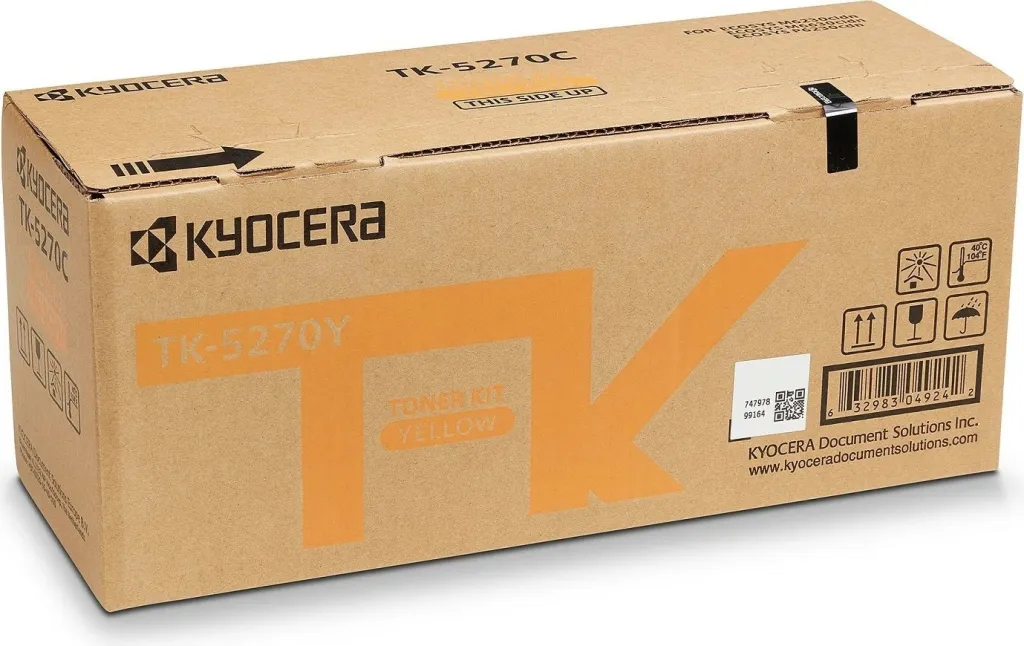 Toner Kyocera TK-5270Y, 6000 faqe, Verdhë - 1