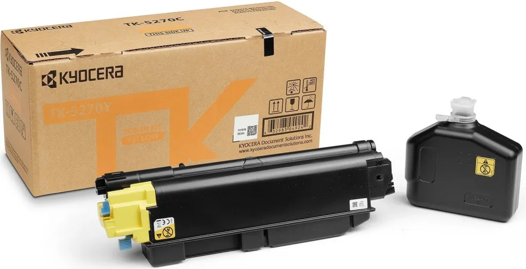 Toner Kyocera TK-5270Y, 6000 faqe, Verdhë - 2