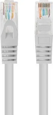 Kabllo rrjeti Lanberg Patchcord Cat.5e UTP, 7.5m, gri - 2