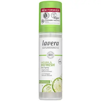 Deodorant sprej Lavera Refresh, 75 ml