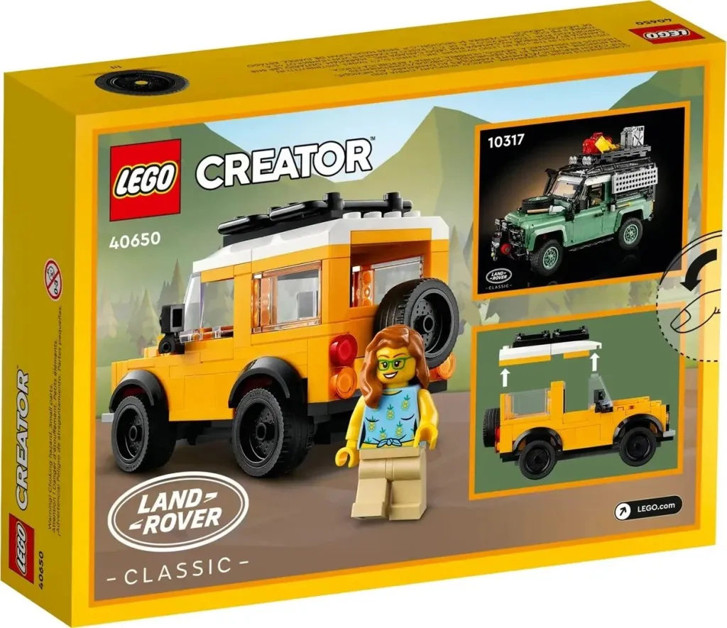 Blloqe LEGO CREATOR 40650 Land Rover Classic Defender - 2
