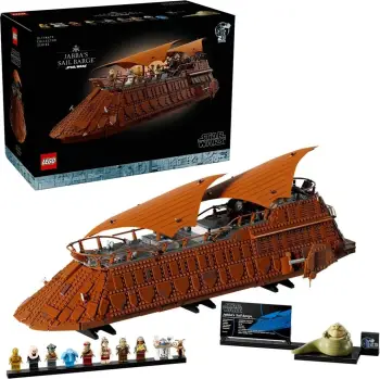 Set LEGO Star Wars Jabba's Sail Barge 75397, për të rritur, Kafe