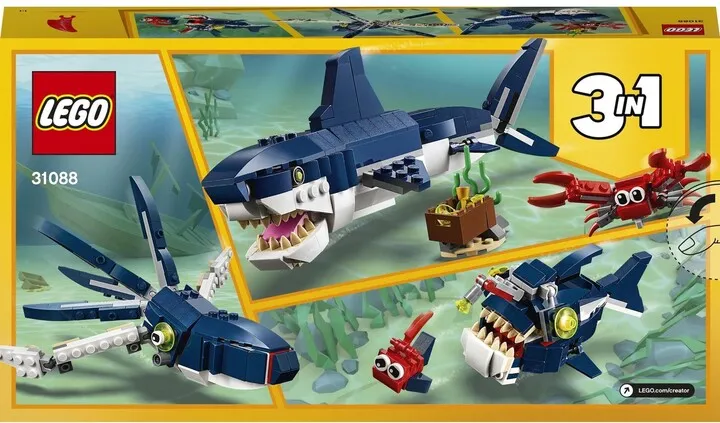 Lodër LEGO Creator 31088 Creatures from the depths of the seas - 7