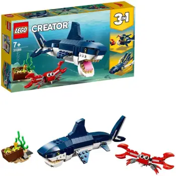 Lodër LEGO Creator 31088 Creatures from the depths of the seas