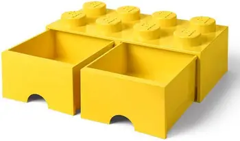 Kuti LEGO Room Copenhagen (RC40061732), 8 copë, të verdha