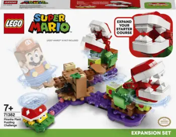 Lodër Lego super mario piranha plant tangled quest add-on set (71382), 267 pjesë