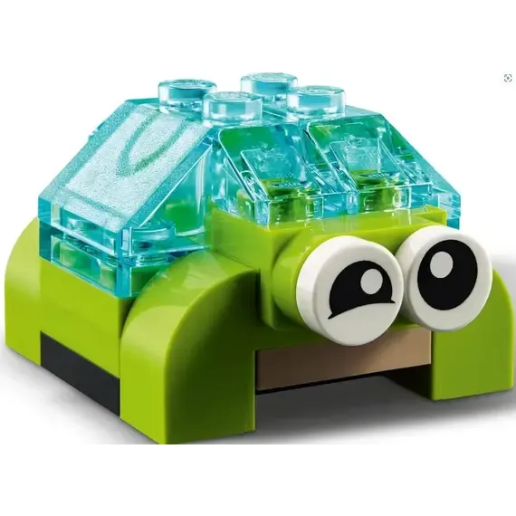 Lodër lego® Classic Creative Transparent Bricks - 2