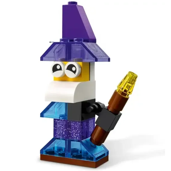 Lodër lego® Classic Creative Transparent Bricks - 14