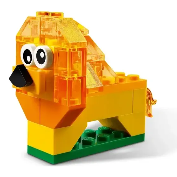 Lodër lego® Classic Creative Transparent Bricks - 3